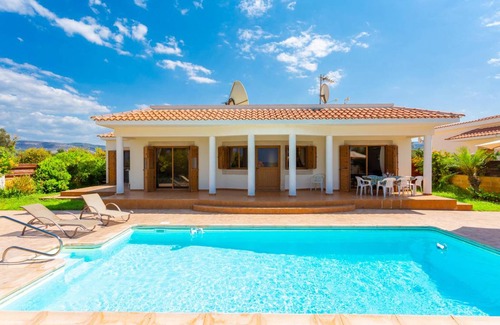 Polis Villa | Achilles Beach Villa: Large Private Pool, Walk to Beach, Sea Views, A/C, WiFi, Car Not Required - 2050