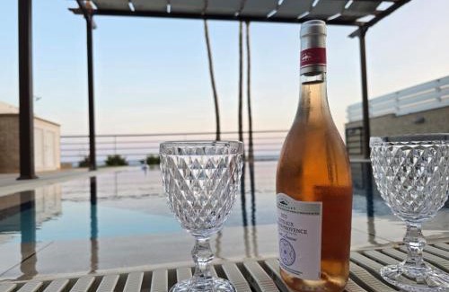 Pervolia Villa | Fabulous beach front house with pool