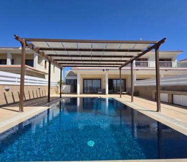 Pervolia Villa | Fabulous beach front house with pool