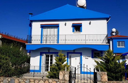 Kyrenia District Villa | Fruit Tree Villa 3 Double Bedrooms With Spectacular Mountain Sea View