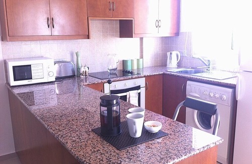 Peyia Town Apartment | Luxury 1 bedroom apartment with Large private balcony, free Wi-Fi & 2 pool