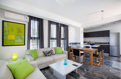 Paphos Villa | Luxury Cyprus Villa | Marine Villa | Private Pool | Sea Front | 1 BDR | Paphos