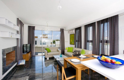 Paphos Villa | Luxury Cyprus Villa | Marine Villa | Private Pool | Sea Front | 1 BDR | Paphos