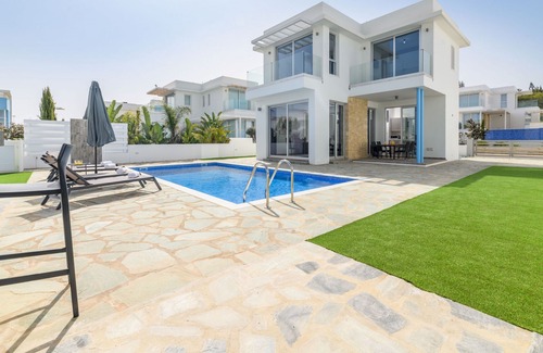Protaras Villa | Mylos Lifestyle Seaview Villa #10 - Exquisite 2-bedroom for stylish holidays