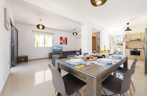 Ayia Napa Villa | Nissini Villa #8 - Delightful 3 bedroom villa close to the beach