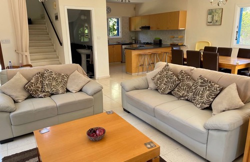 Pegeia Villa | Spacious 3 bed , Private Pool, Large Peaceful Garden And Great Views