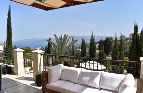 Latchi Villa | Stunning sea and mountain views from luxury detached villa with private pool