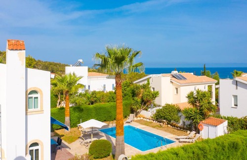 Latchi Villa | Villa Cleopatra: Large Private Pool, Walk to Beach, A/C, WiFi - 3437