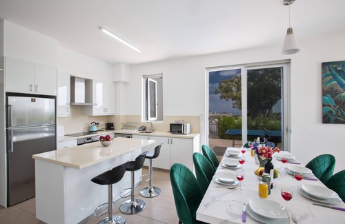 Protaras Villa | Villa Davina,Brand New, Luxury 5BDR Protaras Villa with Private Pool + Sea Views