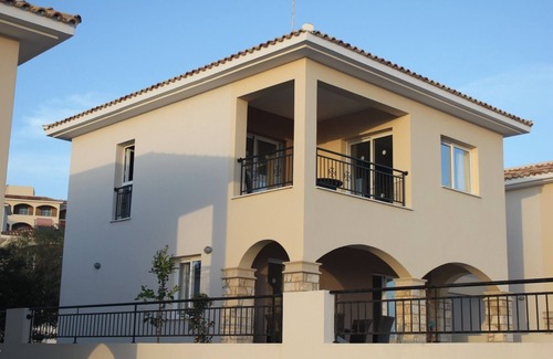 Emba Villa | Villa with sundrenched, spacious terrace overlooking the med and Paphos town