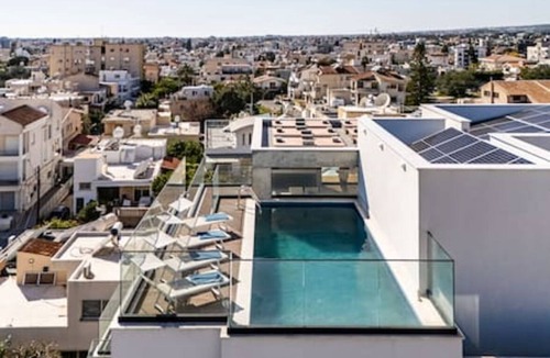 Limassol Apartment | 103 Piliou City View Balcony, Shared Rooftop Pool