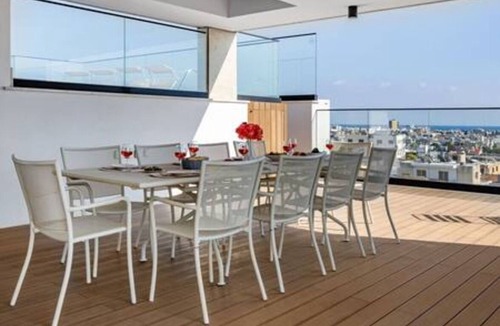 Limassol Apartment | 103 Piliou City View Balcony, Shared Rooftop Pool