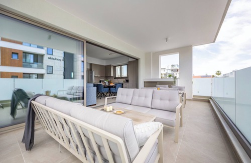 Agios Athanasios Apartment | 203 Mulberry Court- Stylish with Large Terrace