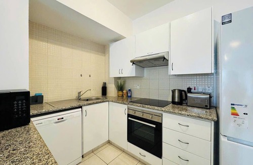 Paphos Apartment | 2BR apartment w Large Balcony-Pool-Parking-Work friendly-Paphos Central