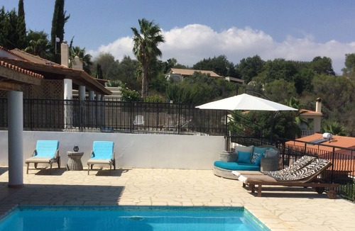 Polemi Villa | 3 Bed Detached Villa in Polemi, Paphos. Private Solar Heated Pool,Mountain Views
