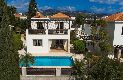 Pegeia Villa | 3 bedroom , 2 Bathroom Villa With Sea Views And Private swimming Pool, central.