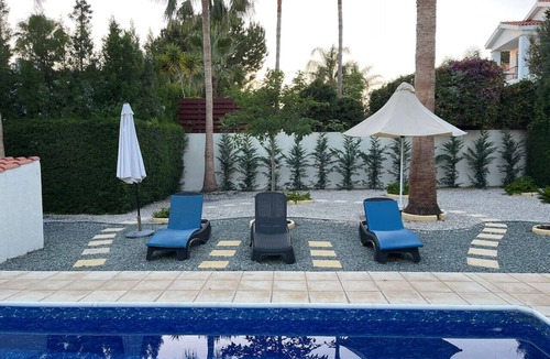 Pegeia House | A 3 bedroom villa within 1 minute walk from Laourou beach!