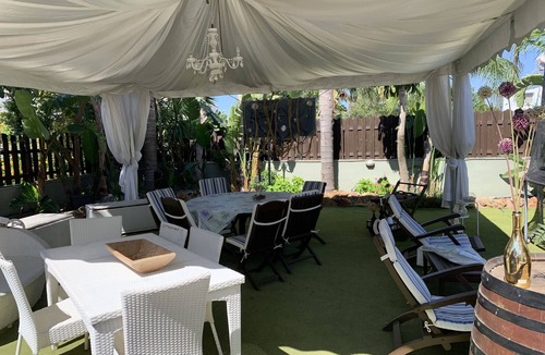 Ayia Thekla Villa | A Stunning beach villa with beautiful gardens, private beach and private pool!