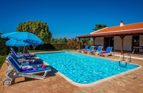 Latchi Villa | Androniki Huge Luxury Villa with Sea & Mountain Views, Pool, BBQ, WiFi, A/C