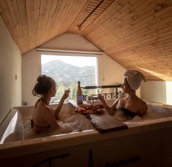 Agros Apartment | Aprosmeno Jacuzzi House 2