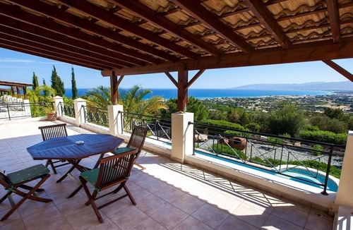 Latchi Villa | Attractive Villa, Private Pool, Spectacular Sea Views across the Bay of Chrysochou