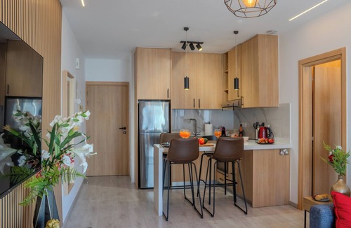 Neapolis Apartment | Beach 3 Min Away, Brand New 1-bedroom apartment with WiFi, AC