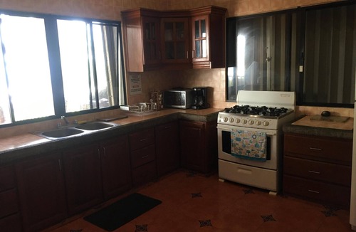 El Transito House | Beach Front House in Tránsito Beach , 5-Bedrooms, AC ,with Beachfront Pool.