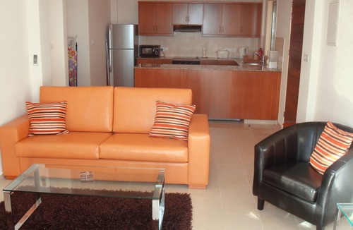 Peyia Town Apartment | Beautiful 2 Bedroom 4th Floor Apartment In Peyia. Communal pool - Free WiFi