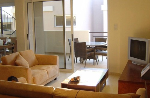 Larnaca Apartment | Beautiful 3 bedroom penthouse with private roof garden, mountain & sea views