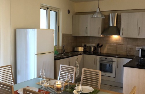 Oroklini Apartment | Beautiful apartment with a splendid view from the roof garden