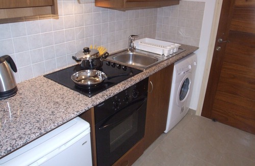 Peyia Town Apartment | Beautiful studio with shower room, full kitchen, poolside, FREE WIFI