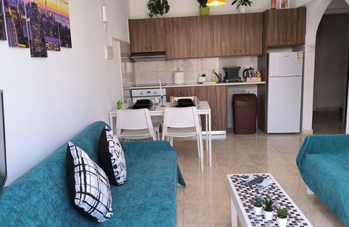 Ayia Napa Apartment | [Best Deal] 1-bedroom apartment, Sleep 5, in Ayia Napa Square with WiFi, AC