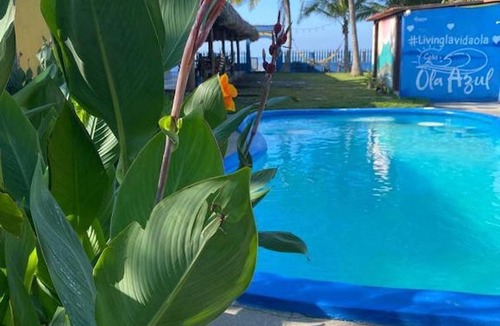 Las Penitas Cabin | Big Pool 3 Ppl Beach Front Cabana Fan Breakfast