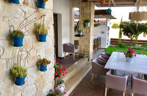 Anogyra Villa | Brand New Stone Built Villa With Pool and open views