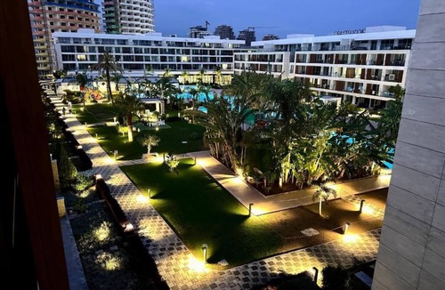Trikomo Apartment | Charming studio with pool, sauna, gym, airco, TV, kitchen & stylish design