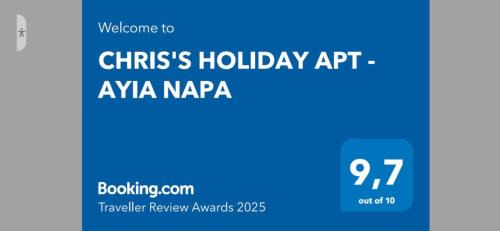 Ayia Napa Apartment | CHRIS'S HOLIDAY APT - AYIA NAPA