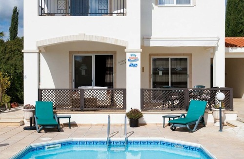 Pegeia Villa | Coral Bay - 300m to Sandy Beaches and Restaurants - Heated Private Pool - Wifi