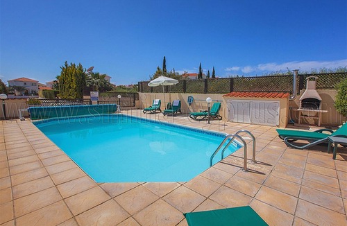 Pegeia Villa | Coral Bay - 300m to Sandy Beaches and Restaurants - Heated Private Pool - Wifi