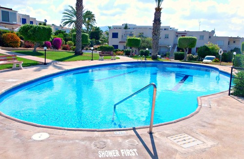 Pegeia Apartment | Coral Bay - Stunning 1 Bed Apartment - Amazing Sea Views - Communal Pool - Wifi