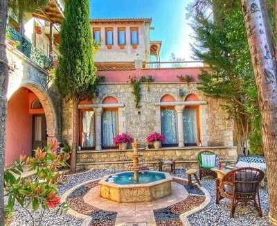 Stroumpi House | Cosmema House 1 Hot tub and swimming pool villa