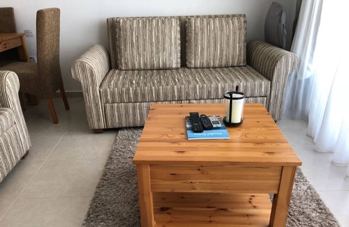 Ghaziveran Apartment | Cozy Mediterranean Flat on Beach, West Coast of Northern Cyprus at Gaziveren