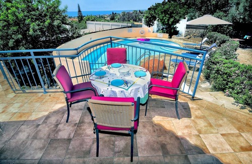 Pegeia Villa | Delightful Coral Bay Villa,Large Pool, Billiard,Wonderful Area,Villas for Groups