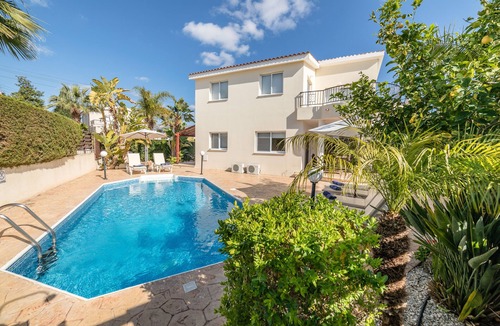 Pegeia Villa | Delightful Luxury Villa with Private Pool. Walking distance to all amenities.