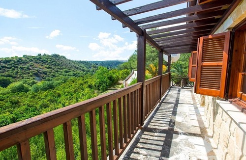 Miliou Villa | Delightful Stone Villa in Miliou, Private Pool, Spectacular Views to Citrus Groves