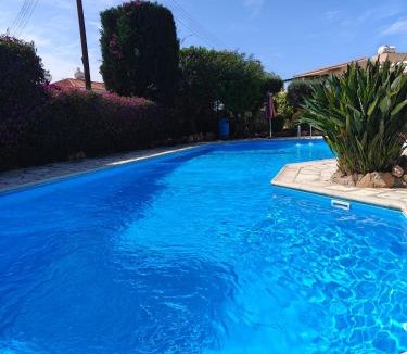 Peyia Town House | Eva Gardens Corner House with Pool and Garden near Coral Bay