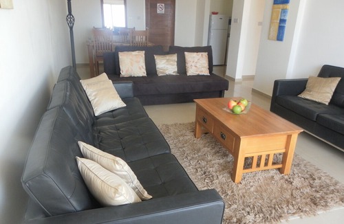 Peyia Town Apartment | First floor one bedroom apartment, sea & pool view, FREE WIFI