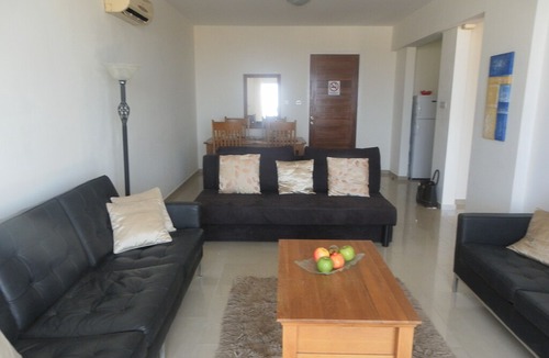 Peyia Town Apartment | First floor one bedroom apartment, sea & pool view, FREE WIFI