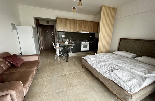 Trikomo Apartment | Flat w Pool, Balcony 10 min to Beach in Iskele