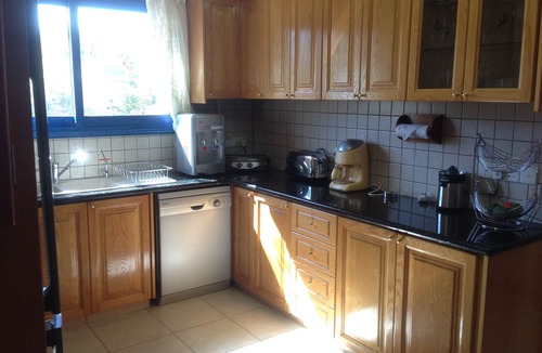 Pomos Villa | Front beach 3 bedrooms VIlla, huge heated swimming pool 15X5X10 meters L shape