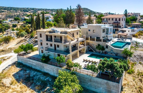 Peristerona House | Gorgeous villas for larger groups in the hillside sunsets of Cyprus All yours